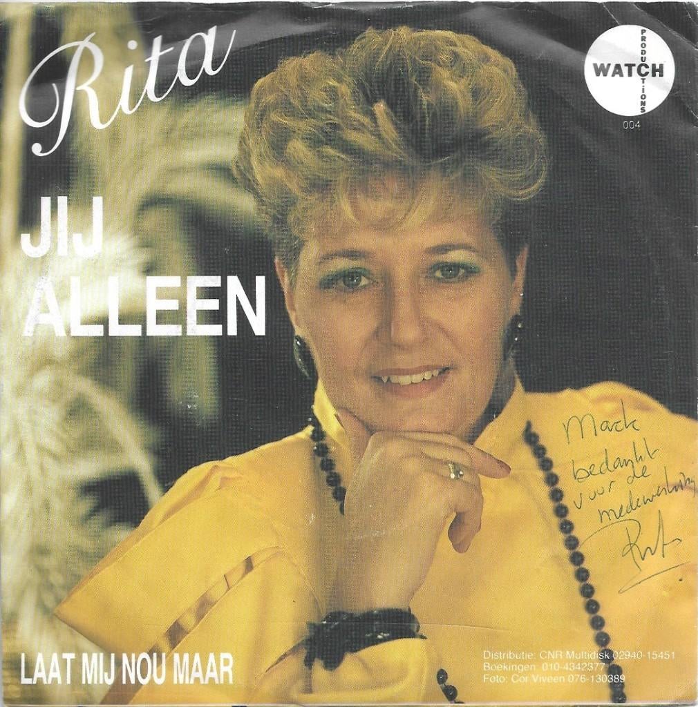 Vinyl Single Rita, Ophalen of Verzenden, Gebruikt, Nederlandstalig