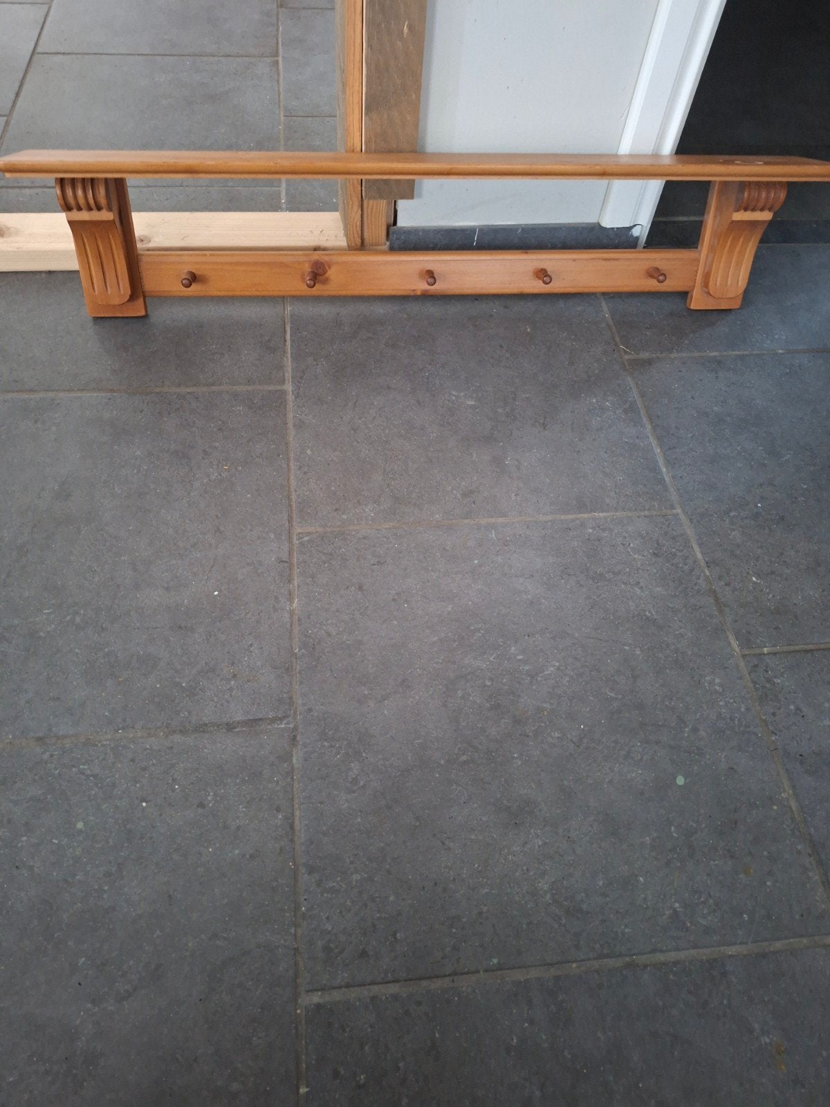 grenen kapstok, Gebruikt, Minder dan 100 cm, Hout, Ophalen