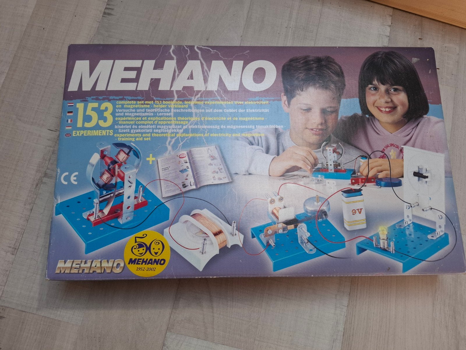 MEHANO 153 Experimenteerset - Elektronica en Magnetisme, Kinderen en Baby's, Speelgoed | Educatief en Creatief, Ophalen of Verzenden