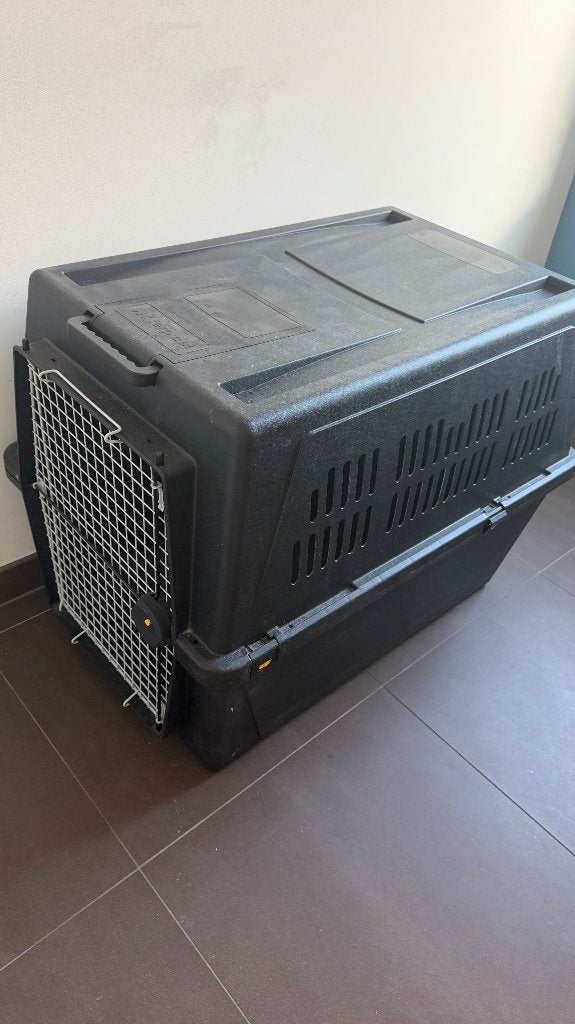 Large Dog Crate / Kennel – Black, Dieren en Toebehoren, Ophalen, Nieuw