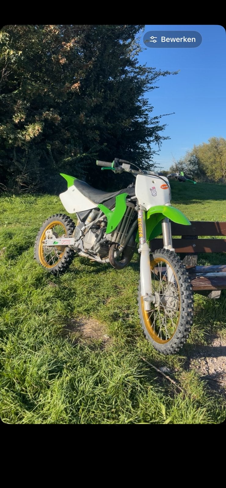 Kawasaki kx 85 2002 grote wielen, Ophalen, Gebruikt
