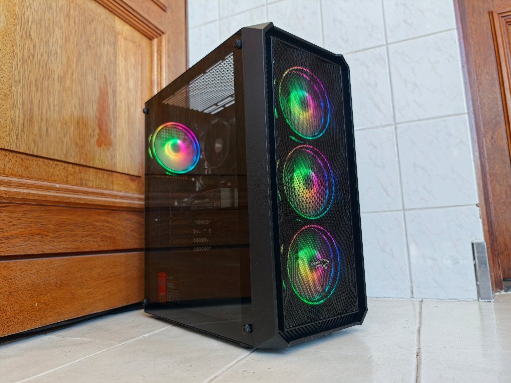 RTX Game PC Ryzen 5500 | 16GB | RTX 3050 8GB | NVME SSD |, Ophalen, Virtual Reality, Zo goed als nieuw, SSD