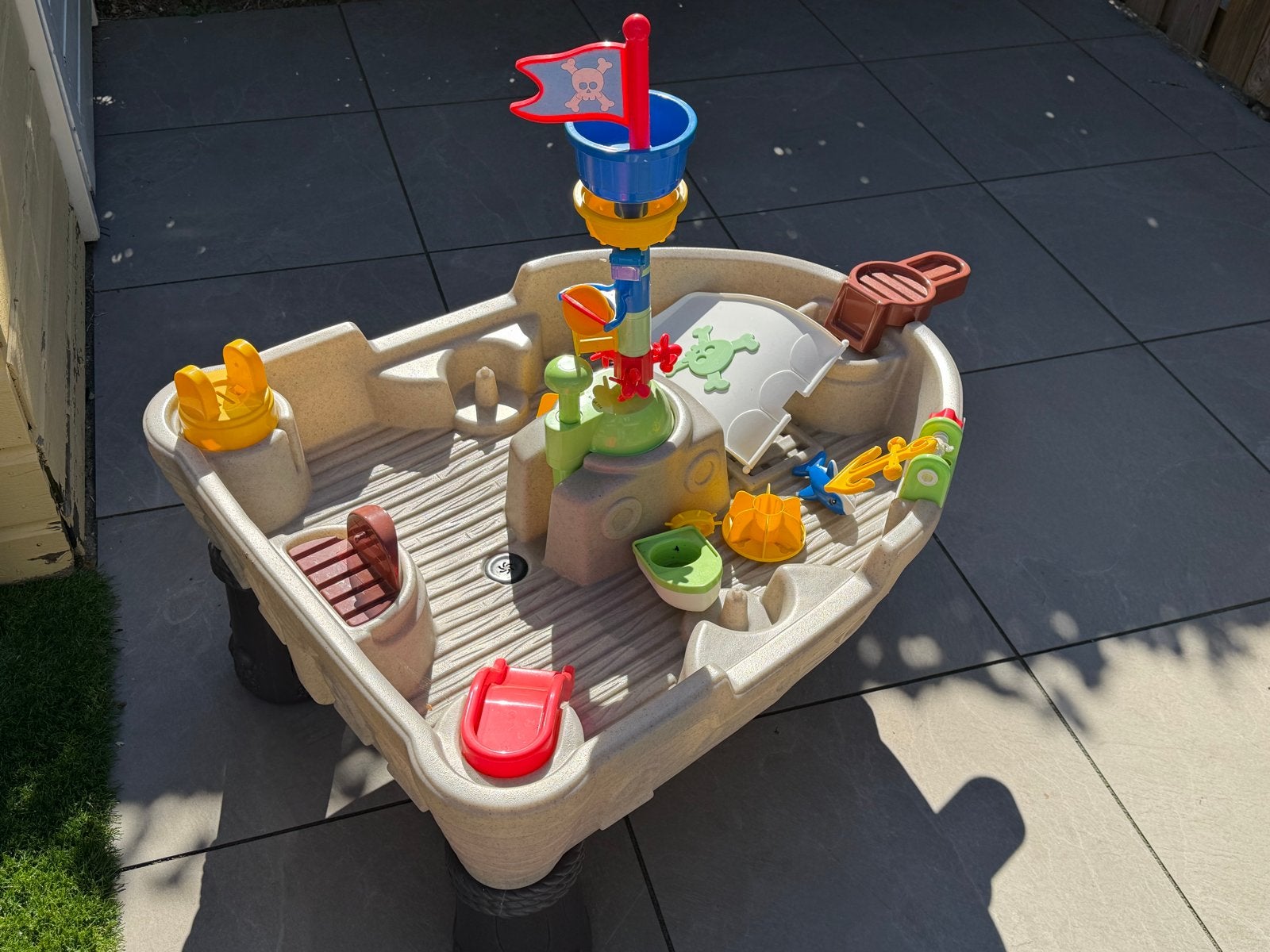 Little Tikes Piratenboot Watertafel, Ophalen, Gebruikt