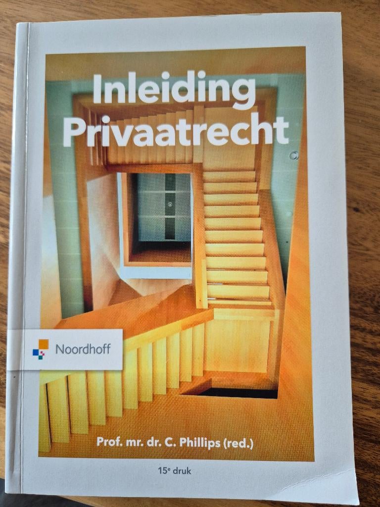 Inleiding privaatrecht, Zo goed als nieuw, Noordhoff Uitgevers, Beta, HBO