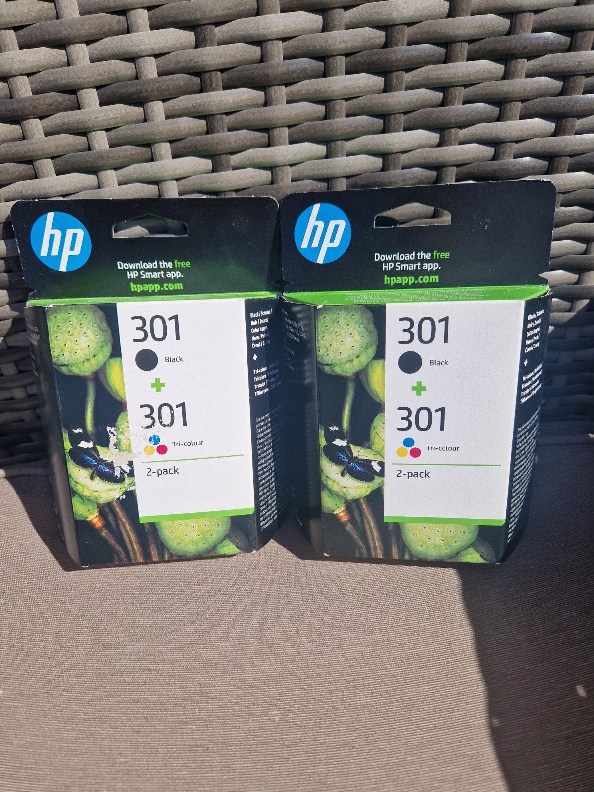 HP 301 Inktcartridges Zwart & Kleur (2-pack), Kleur printen, Printer, Inkjetprinter, Nieuw