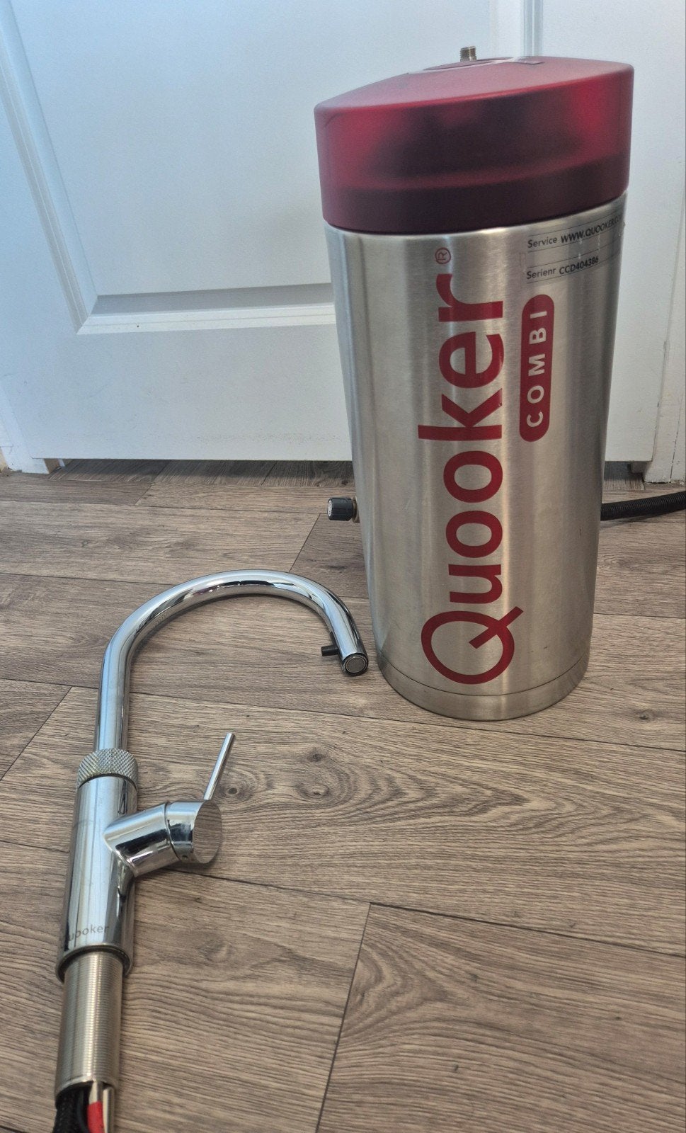 Quooker COMBI E Reservoir 7Liter + 3 in 1 Flex kraan (set ), Ophalen, Minder dan 50 cm, Minder dan 100 cm