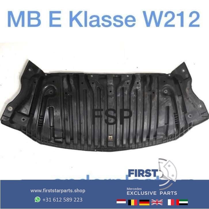 W212 motor onderplaat Mercedes E Klasse 2009-2016 W204 W212, Gebruikt, -, Ophalen of Verzenden, -