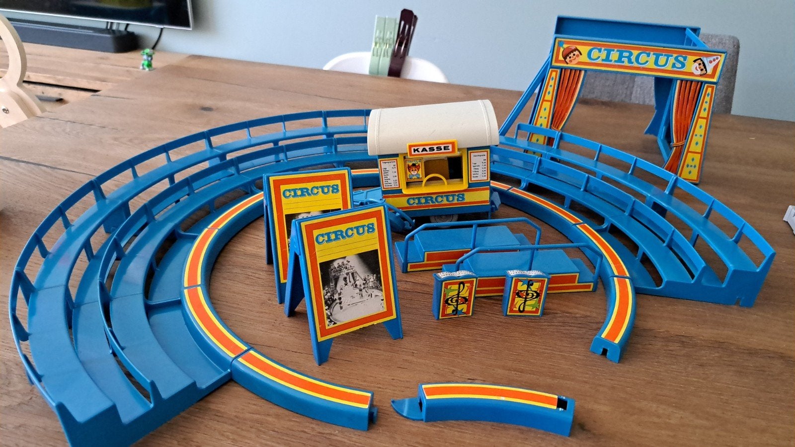Vintage Playmobil circus, Ophalen of Verzenden, Gebruikt