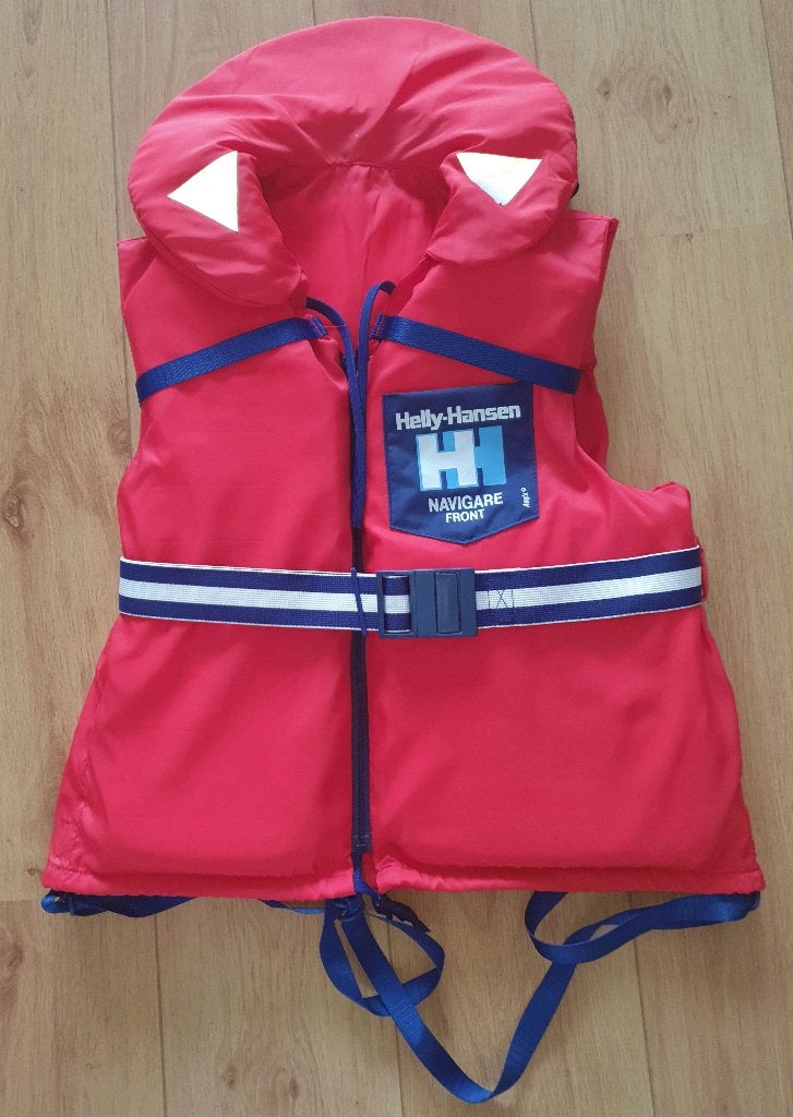 Zwemvest Helly Hansen 60-80kg in prima staat, Helly Hansen, Ophalen of Verzenden, Zo goed als nieuw, Dame of Heer