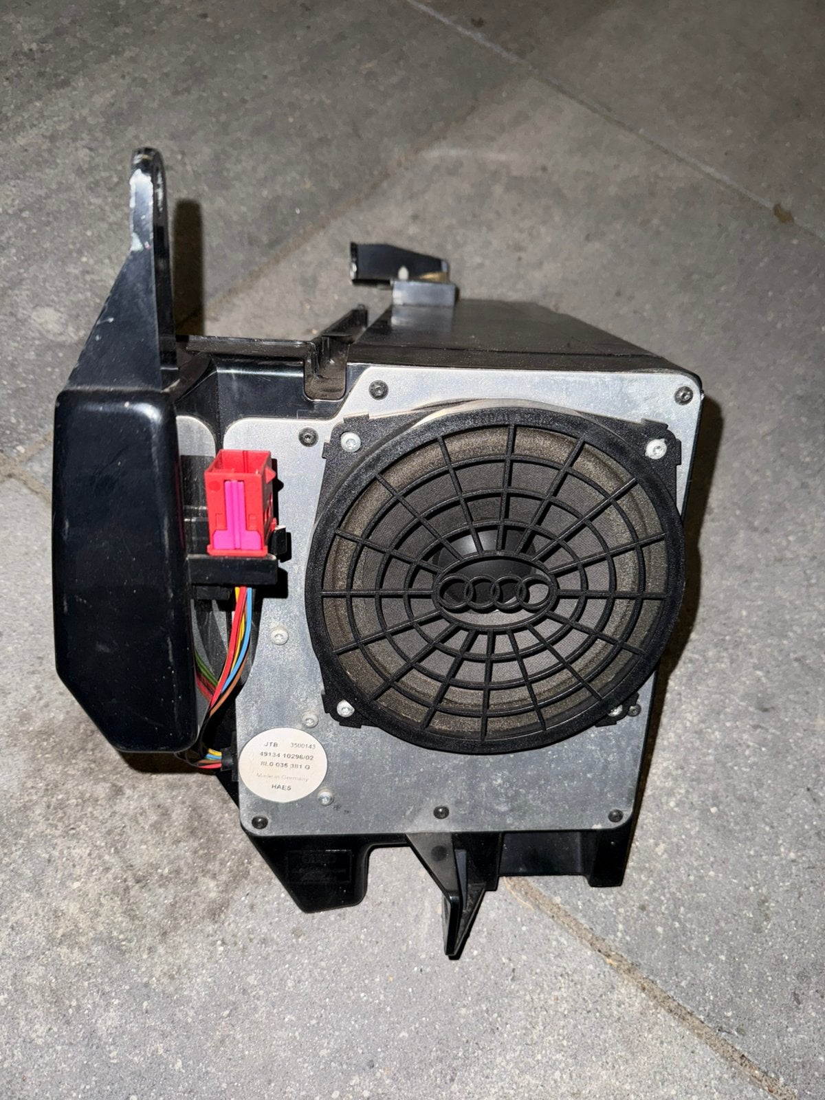 Audi a3 8l mk1 subwoofer haes, Ophalen of Verzenden, Gebruikt