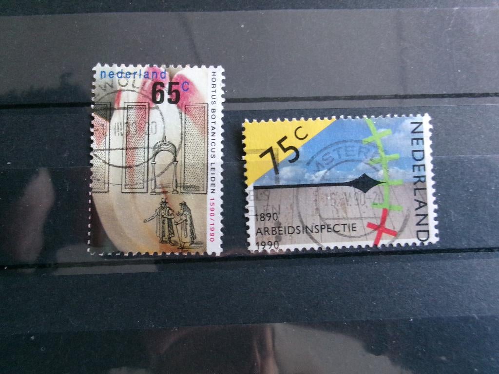 1990 - gecombineerde uitgifte (763b), Postzegels en Munten, Verzenden, Gestempeld
