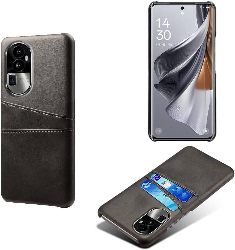 Back Cover + PMMA Screenprotector voor OPPO Reno 10 _ Zwart, Verzenden, Nieuw, Hoesje of Tasje