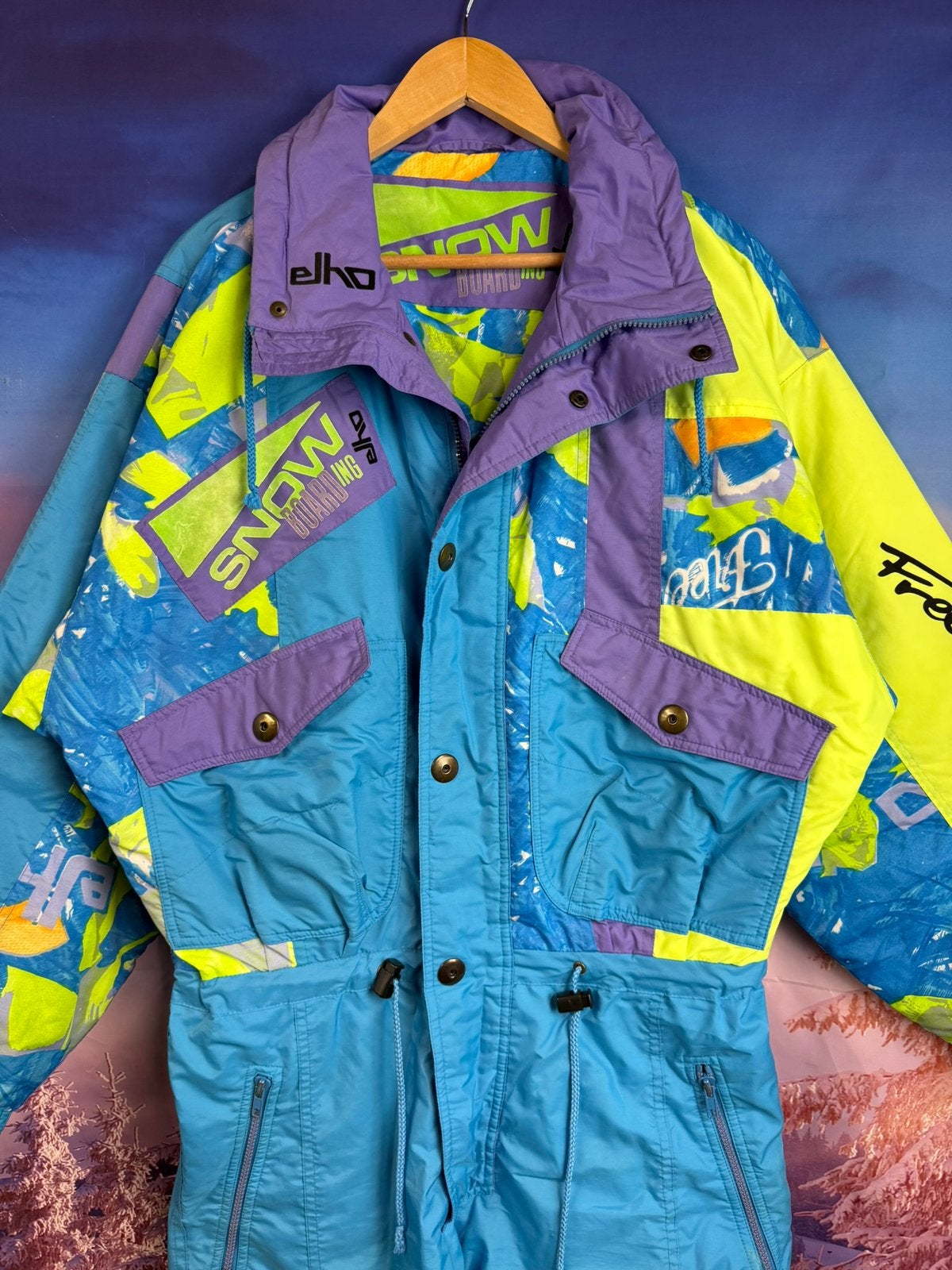 Vintage Fout Skipak van Elho Freestyle maat 50 / M, Ophalen of Verzenden, Zo goed als nieuw, Maat 48/50 (M), Pak