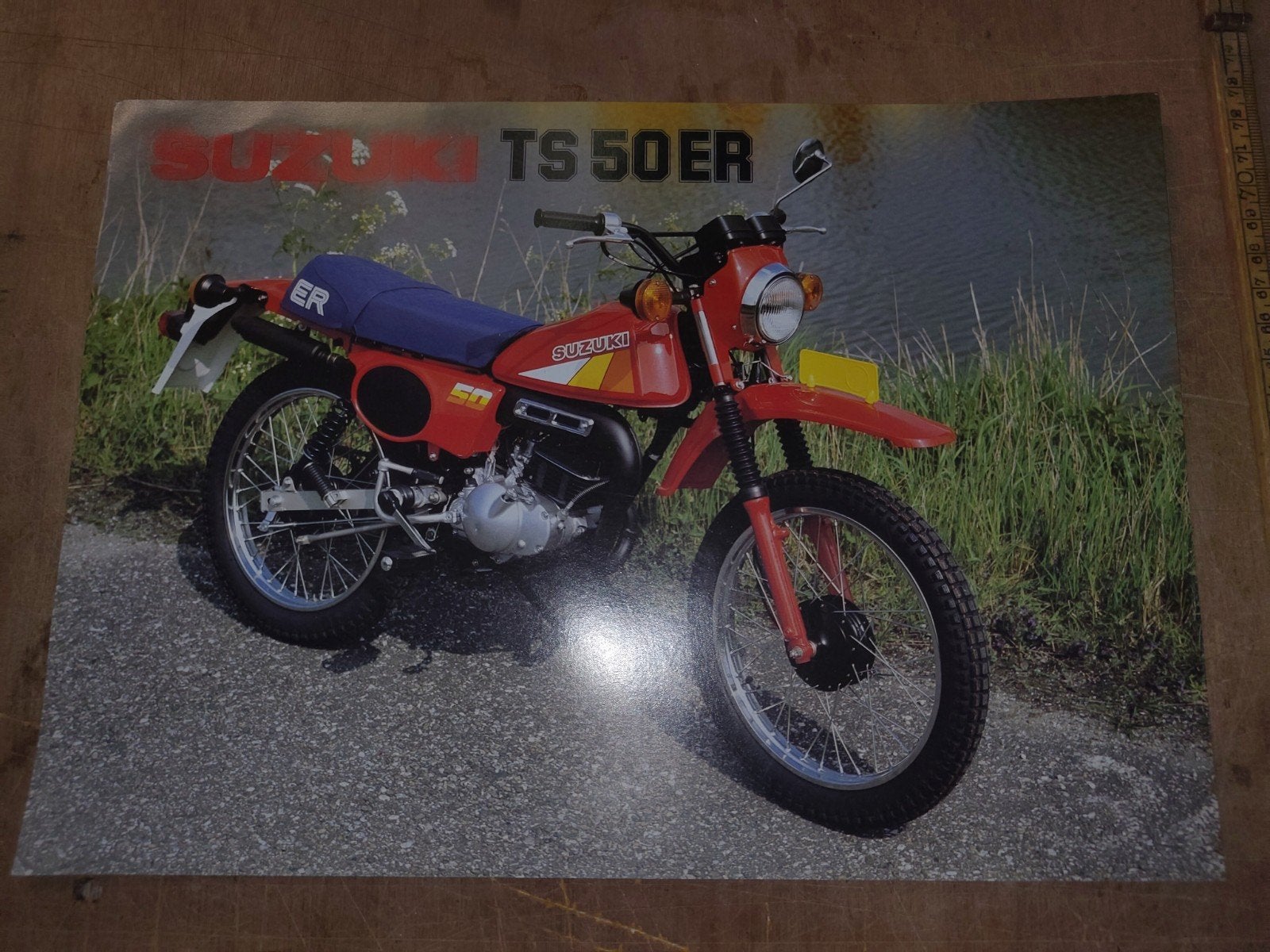 Typeblad Suzuki TS50er, Ophalen of Verzenden, Zo goed als nieuw