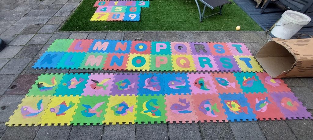 speelgoed tegels, Ophalen of Verzenden, Gebruikt, Overige typen