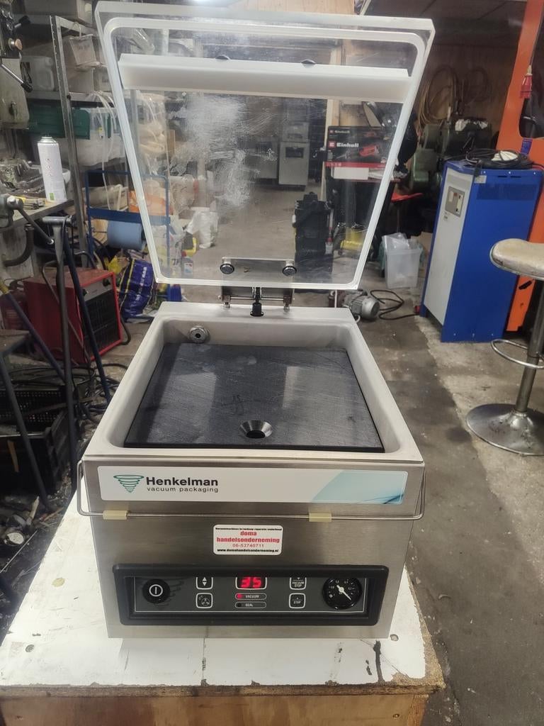 Henkelman Mini jumbo vacuummachine vacumeermachine 230 volt, Huis en Inrichting, Keuken | Keukenelementen, Ophalen, 25 tot 50 cm