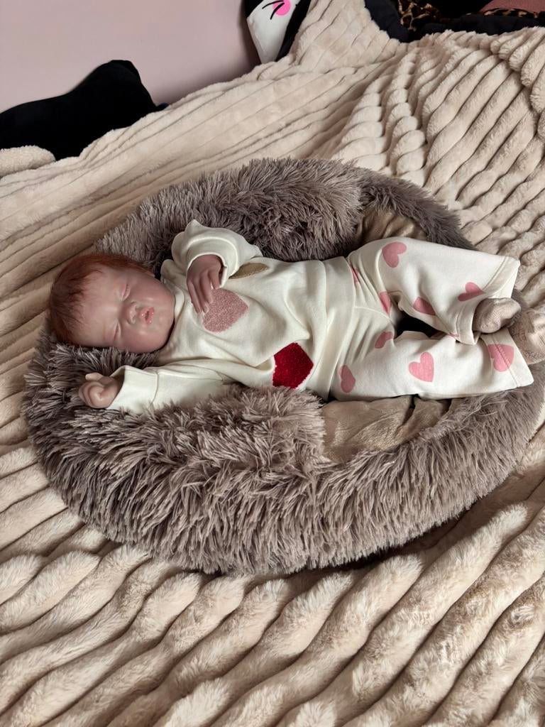 Reborn baby, Ophalen of Verzenden, Nieuw, Pop, Levensecht of Reborn