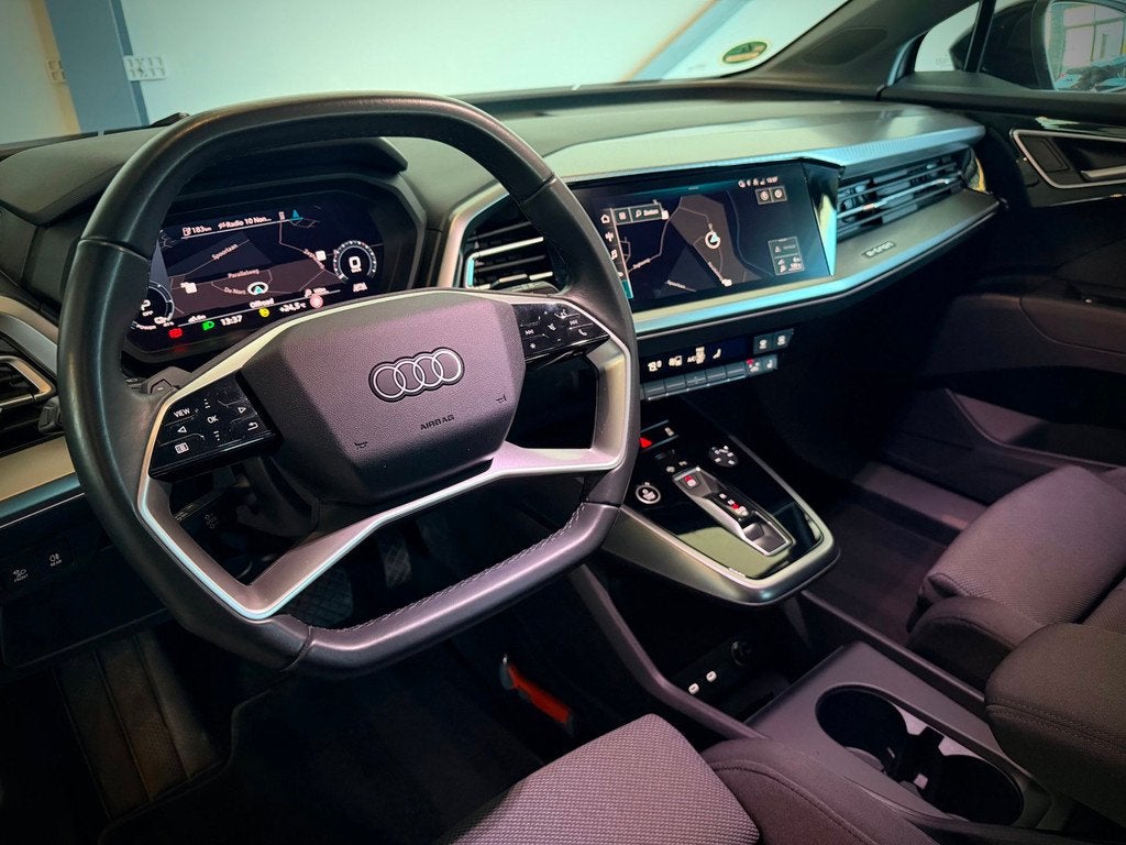 Audi Q4 e-tron 40 77kWh, Trekhaak, Matrix, Sportstoelen, SOH, Automaat, Gebruikt, Origineel Nederlands, Q4 e-tron