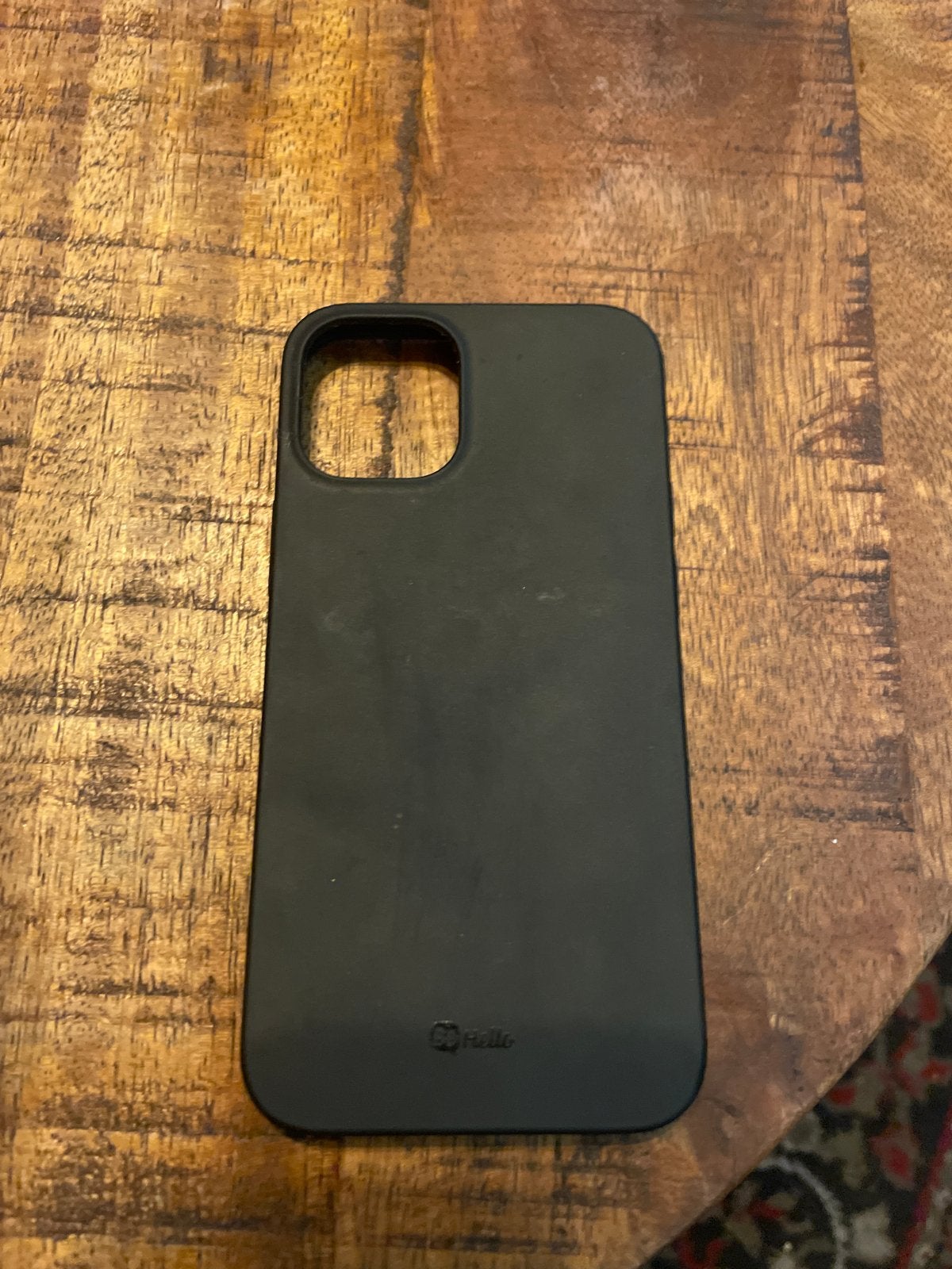 Zwart hoesje voor iPhone 12 Mini, Ophalen, Hoesje of Tasje, IPhone 12 Mini, Gebruikt