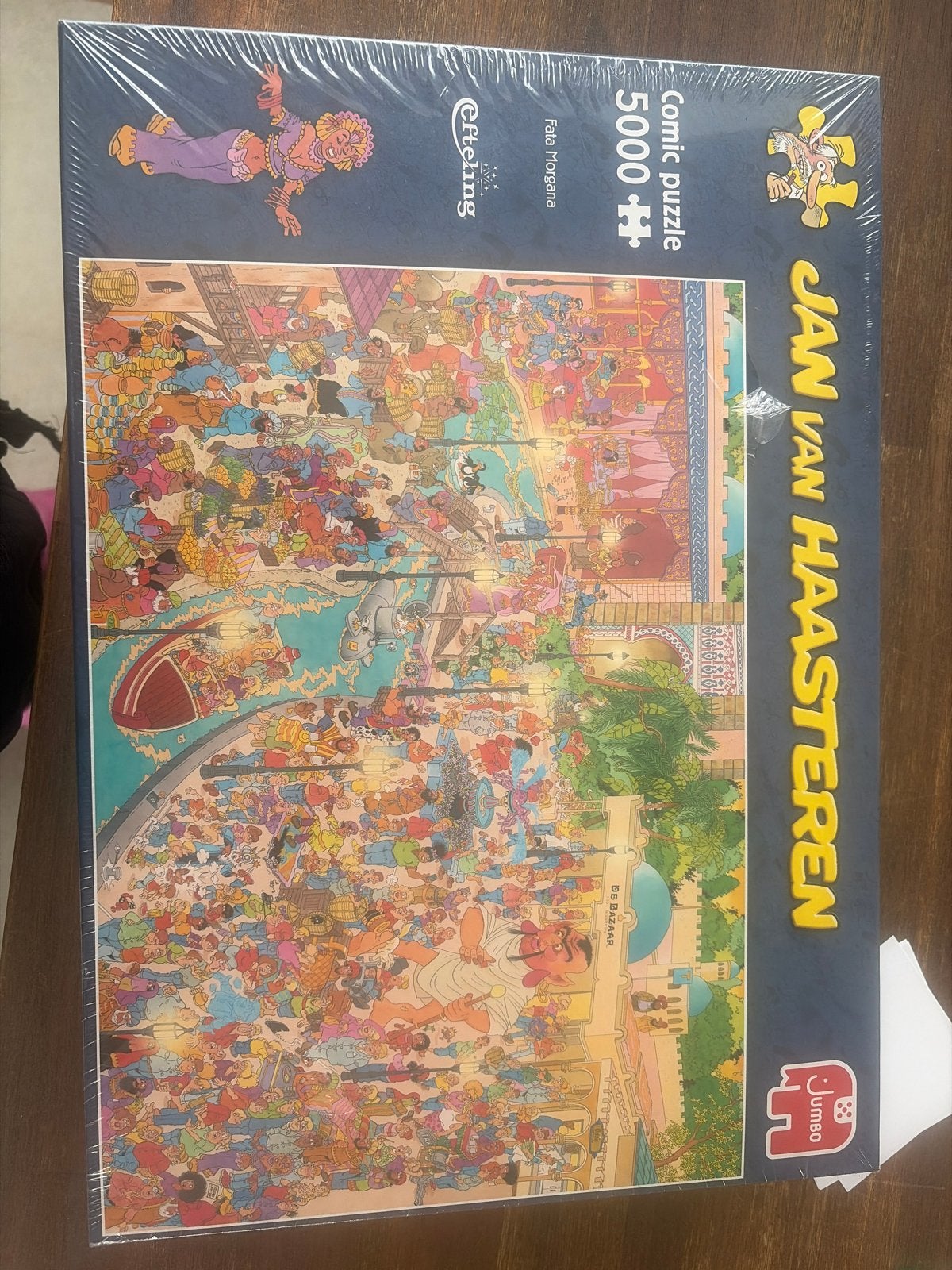 Jan van Haasteren Fata Morgana 5000 stukjes Efteling, Hobby en Vrije tijd, Denksport en Puzzels, Ophalen, Meer dan 1500 stukjes