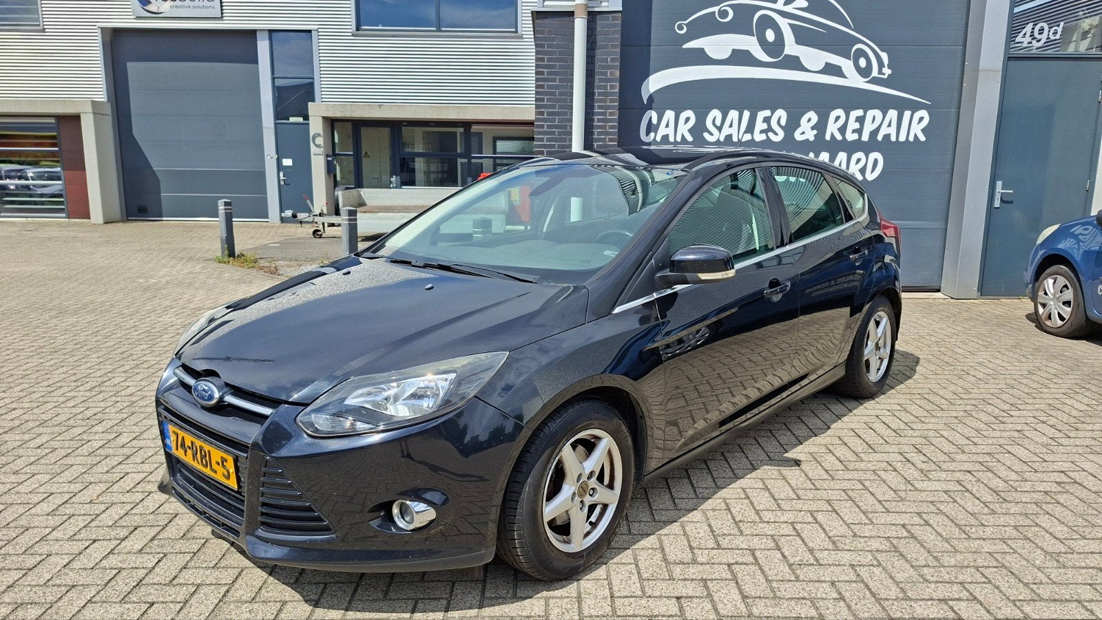Ford Focus 1.6 Ti-vct 92KW 5-deurs, 4 cilinders, 635 kg, Zwart, Bedrijf