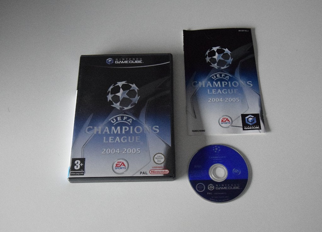 Nintendo Gamecube (NGC): UEFA Champions League 2004 - 2005, Spelcomputers en Games, Games | Nintendo GameCube, Gebruikt, Ophalen of Verzenden