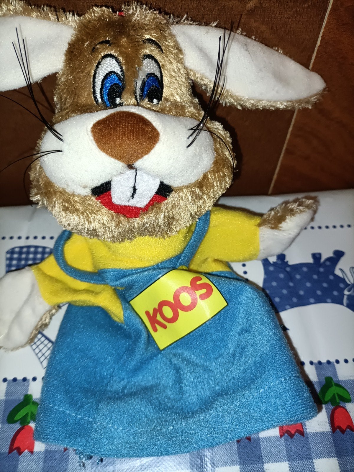 Koos Konijn handpop Roompot vakanties 22 cm groot, Kinderen en Baby's, Speelgoed | Knuffels en Pluche, Ophalen of Verzenden, Zo goed als nieuw