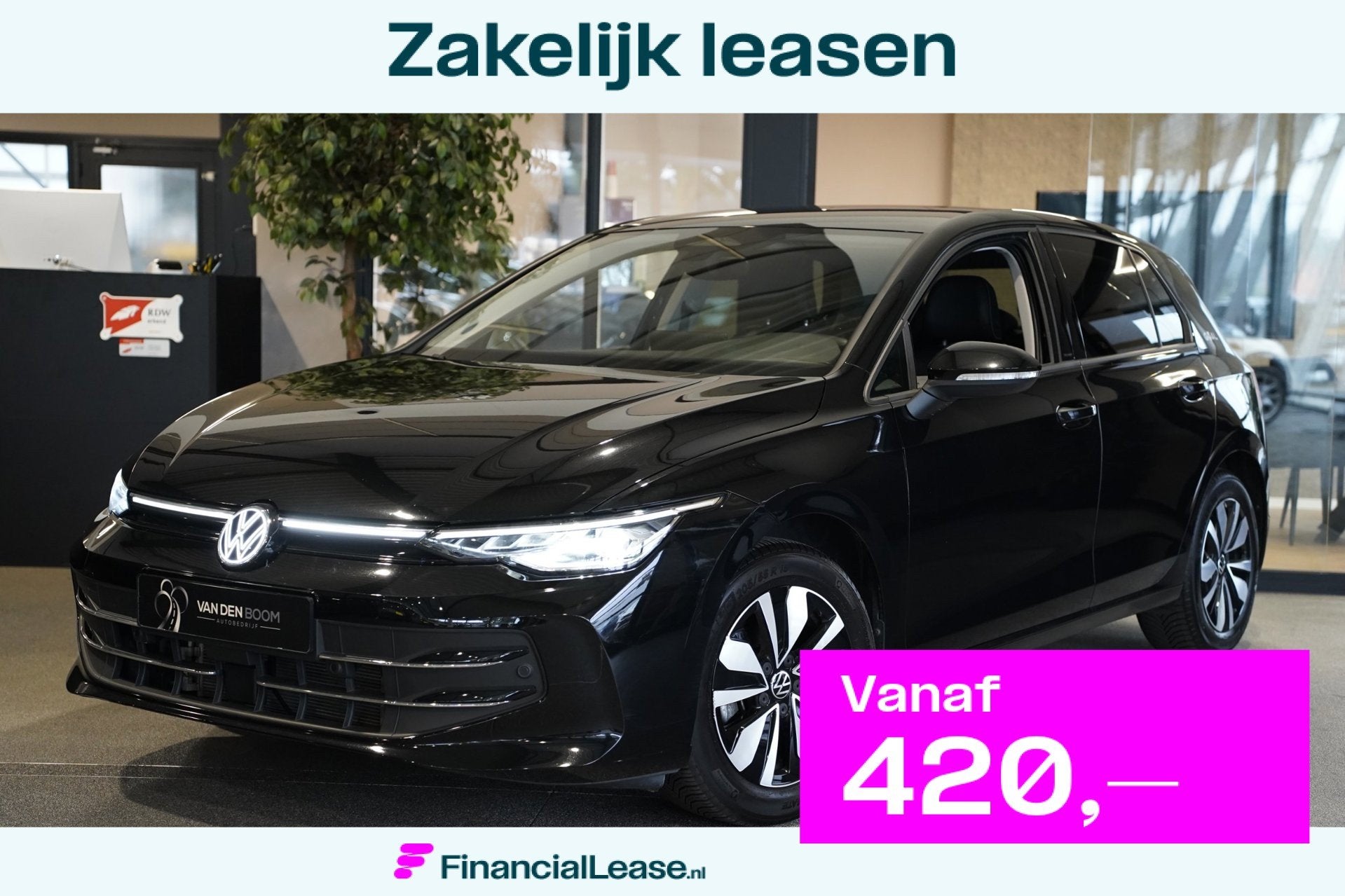 Volkswagen Golf 1.5 eTSI 150PK DSG GOAL Navi Trek Led Cam Pd, Dealer onderhouden, Stof, 4 cilinders, 150 pk