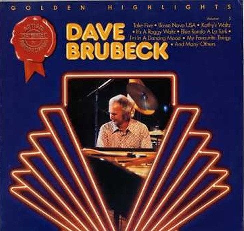 LP's Dave Brubeck – Golden Highlights & Gone with the wind, LP, Gebruikt, Ophalen of Verzenden, 12 inch