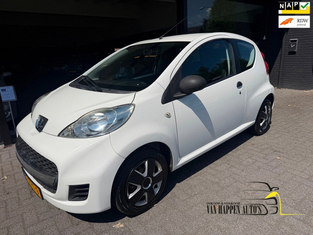 Peugeot 107 1.0-12V XR / apk 7-2027, Voorwielaandrijving, Euro 5, Gebruikt, 4 stoelen