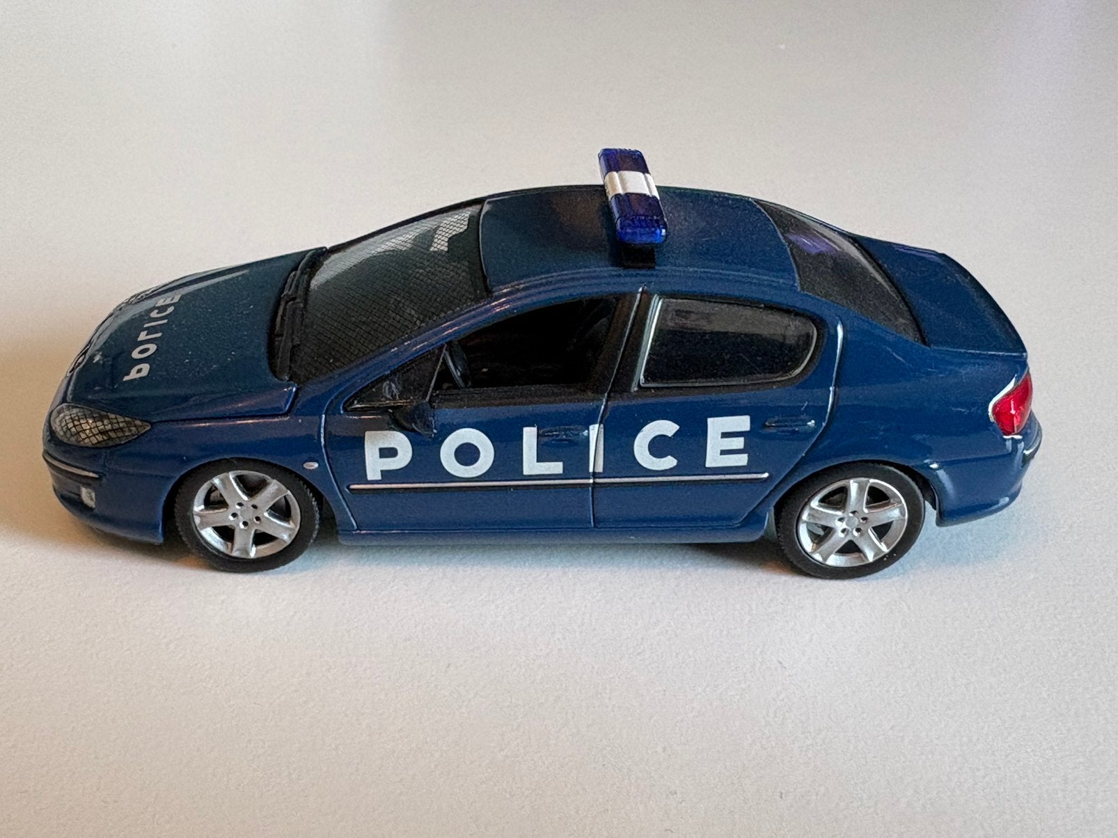 Politie Police Peugeot 407, Ophalen of Verzenden, Zo goed als nieuw, Auto, Norev