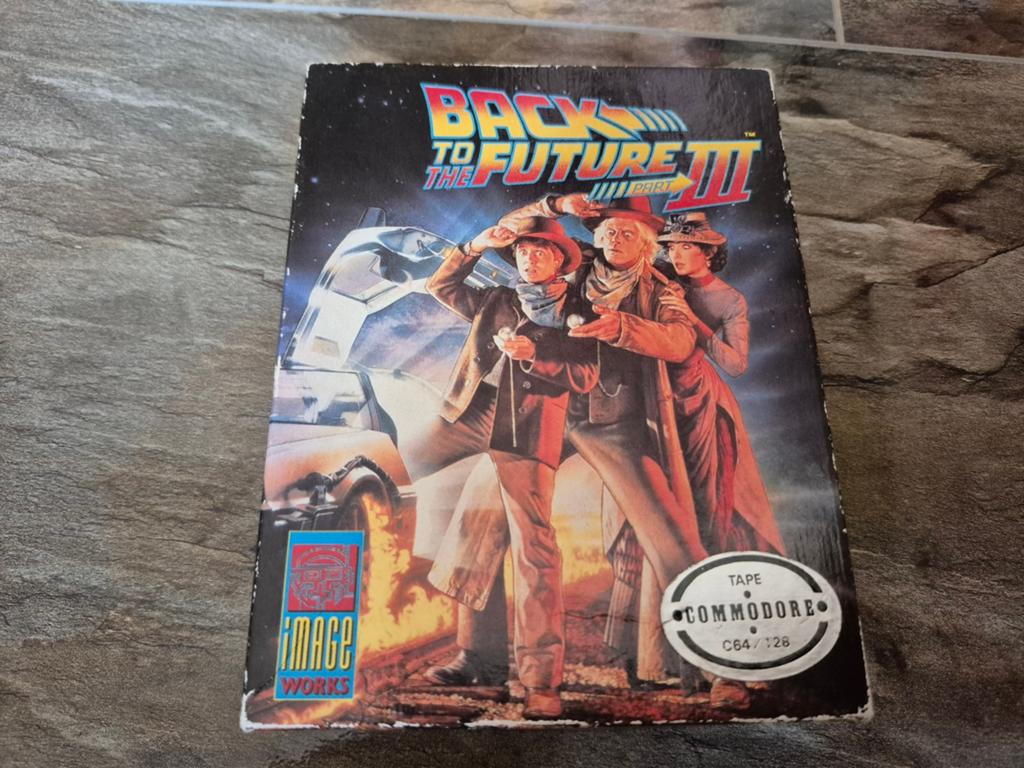 commodore 64 c64 kassette game back to the future 3, Computers en Software, Vintage Computers, Ophalen of Verzenden