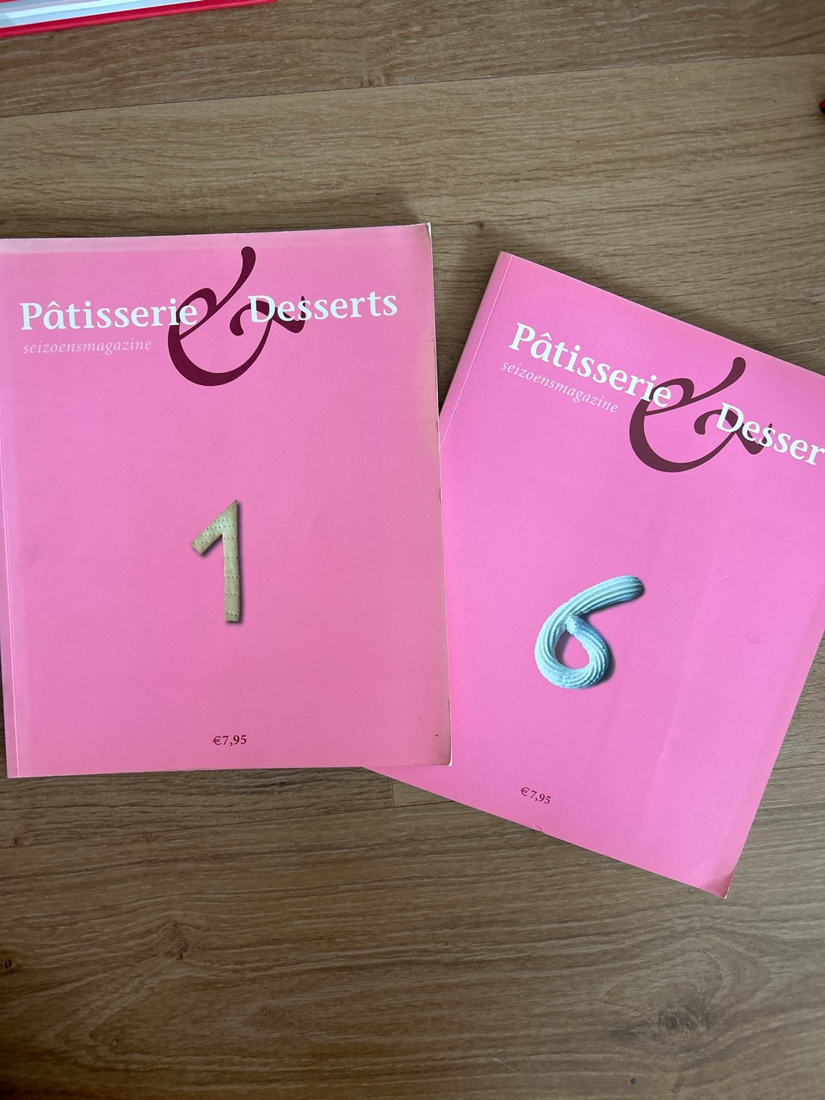 Pâtisserie & Desserts nummer 1 en 6, Ophalen of Verzenden, Zo goed als nieuw, Taart, Gebak en Desserts