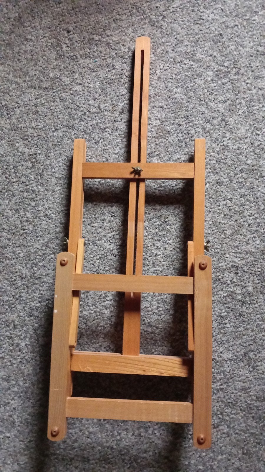 Houten schildersezel, tafelmodel, Hobby en Vrije tijd, Schilderen, Ophalen, Gebruikt, Ezel