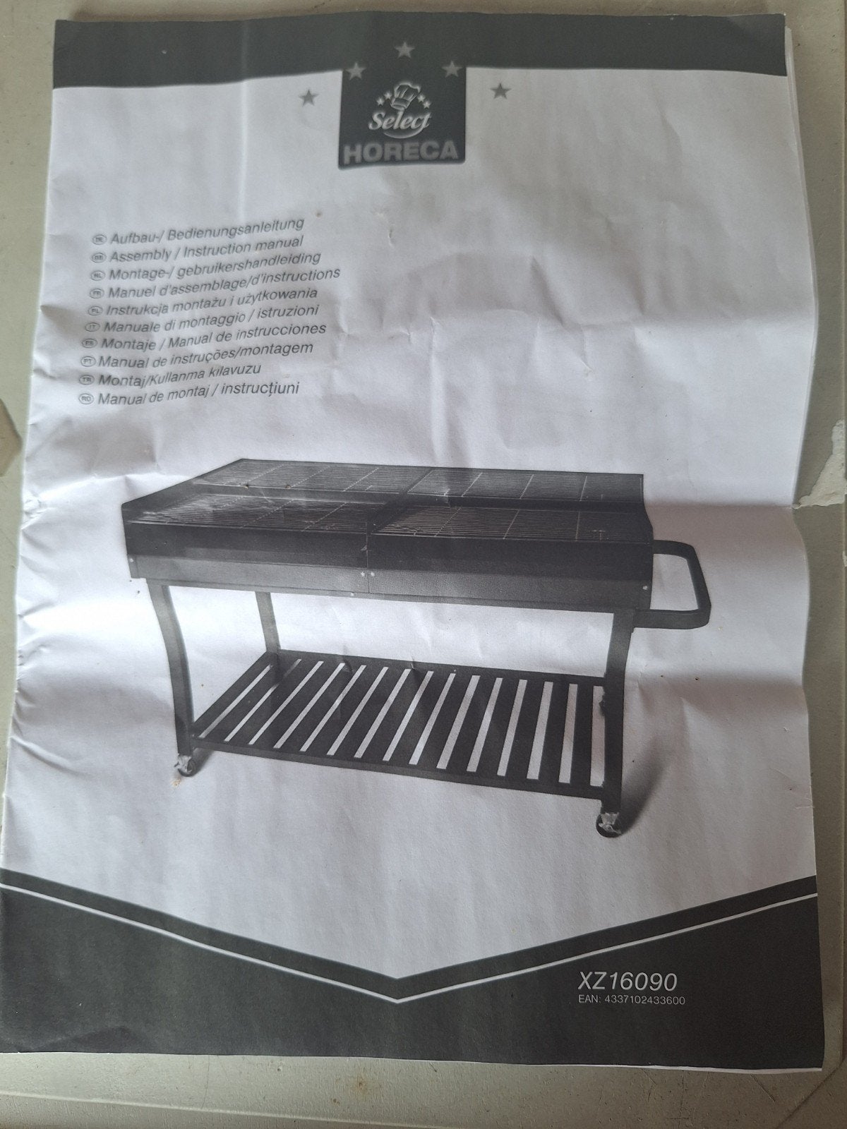 NIEUW Grote Horeca kolen BBQ op wielen, Ophalen of Verzenden, Nieuw