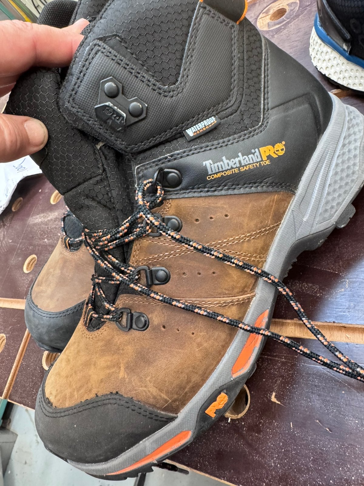 Timberland Pro hoge werkschoenen mt 41, Bruin, Timberland, Nieuw, Ophalen of Verzenden