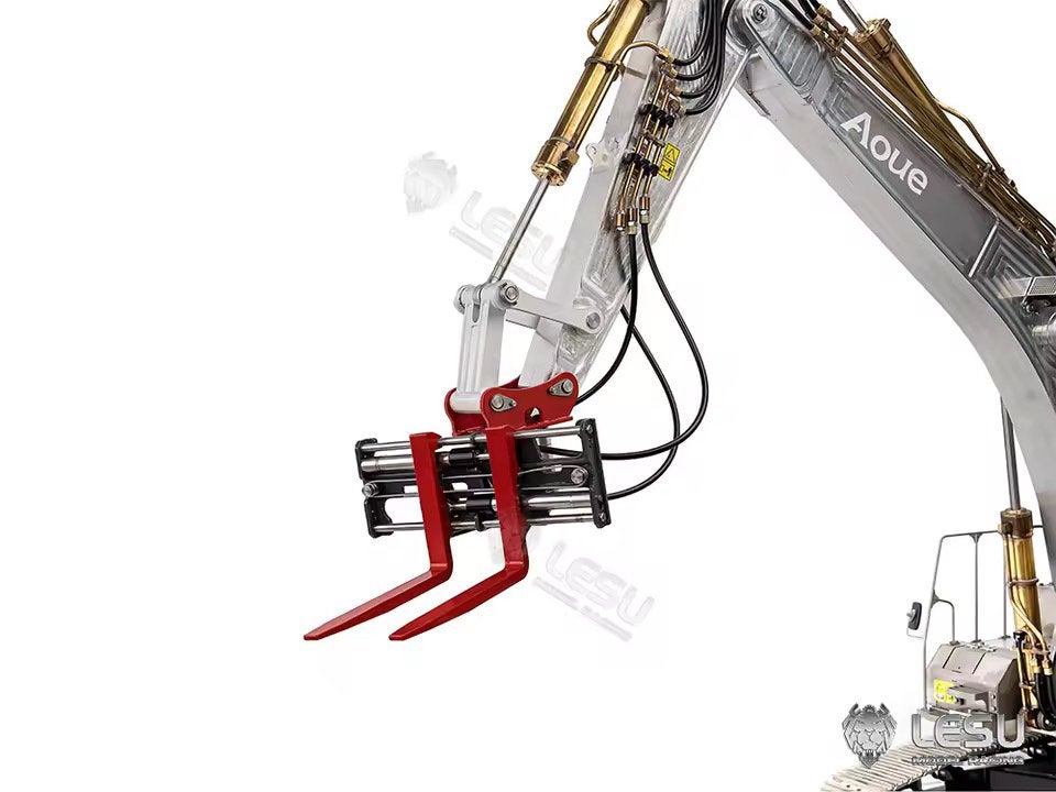 Hydraulische palletvork voor Lesu RC kranen 1/14, Ophalen of Verzenden, Nieuw, Schaal 1:14, Onderdeel