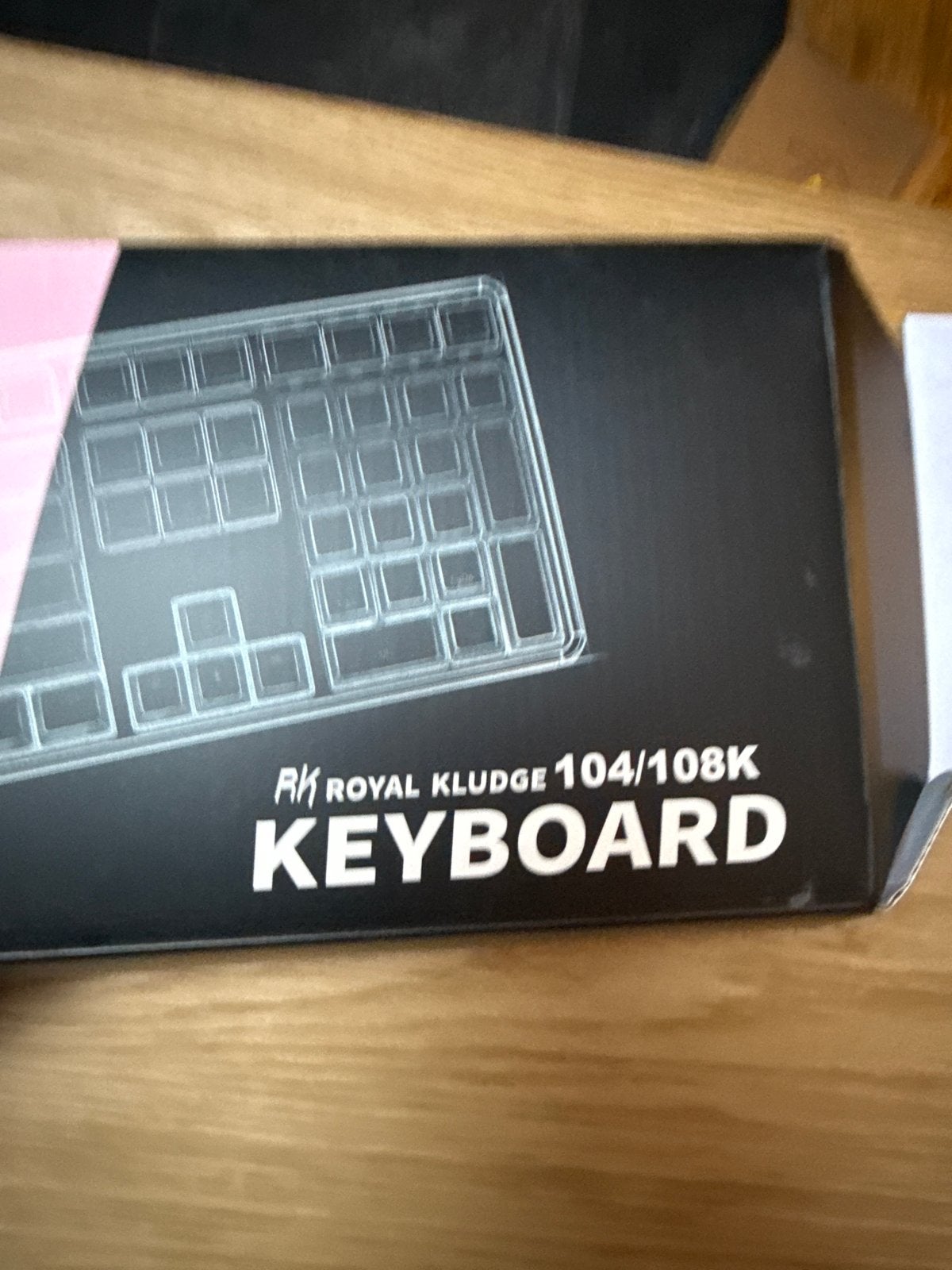 RK Royal Kludge 104/108K Toetsenbord - Nieuw in doos, Computers en Software, Gaming toetsenbord, Nieuw, Ophalen of Verzenden, Qwerty