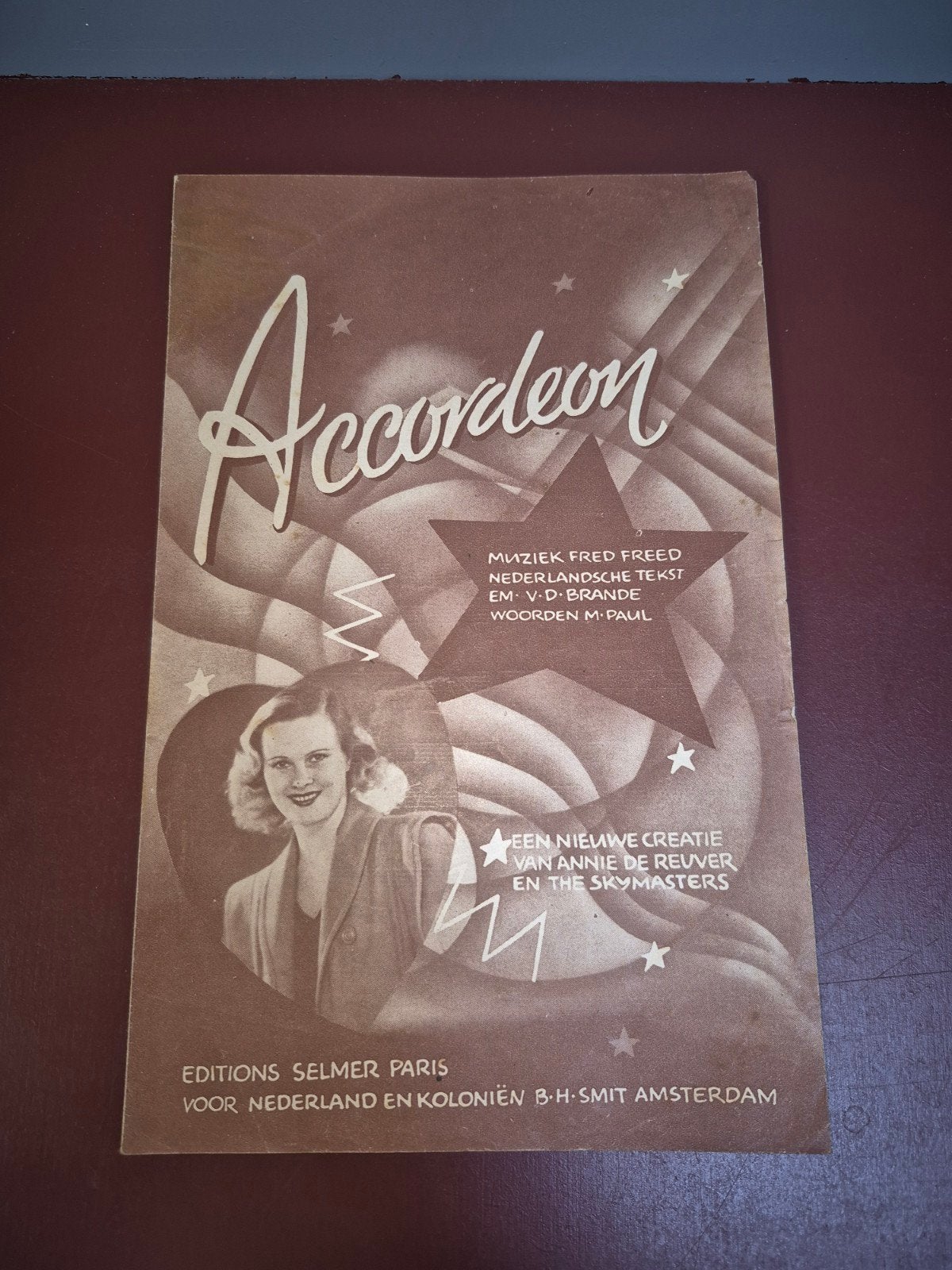 Accordeon bladmuziek - Fred Freed - Annie de Reuver, Ophalen of Verzenden