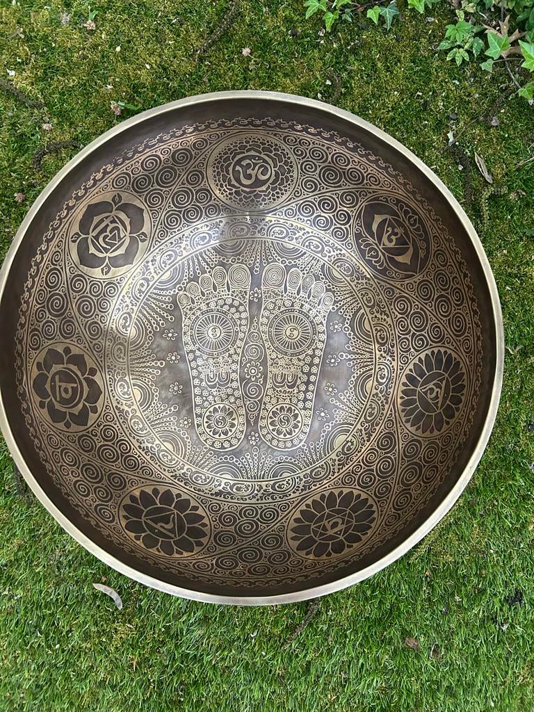 Grote Tibetaanse Klankschaal - 51cm Diameter, Ophalen, Zo goed als nieuw