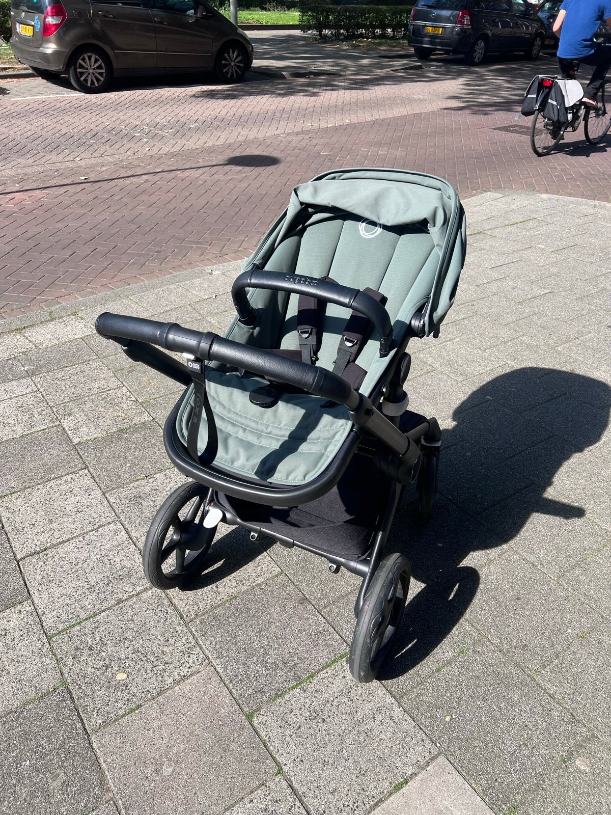 Bugaboo Fox 5 Kinderwagen Forest Green + Accessoires, Kinderen en Baby's, Bugaboo, Zo goed als nieuw, Met reiswieg, Ophalen