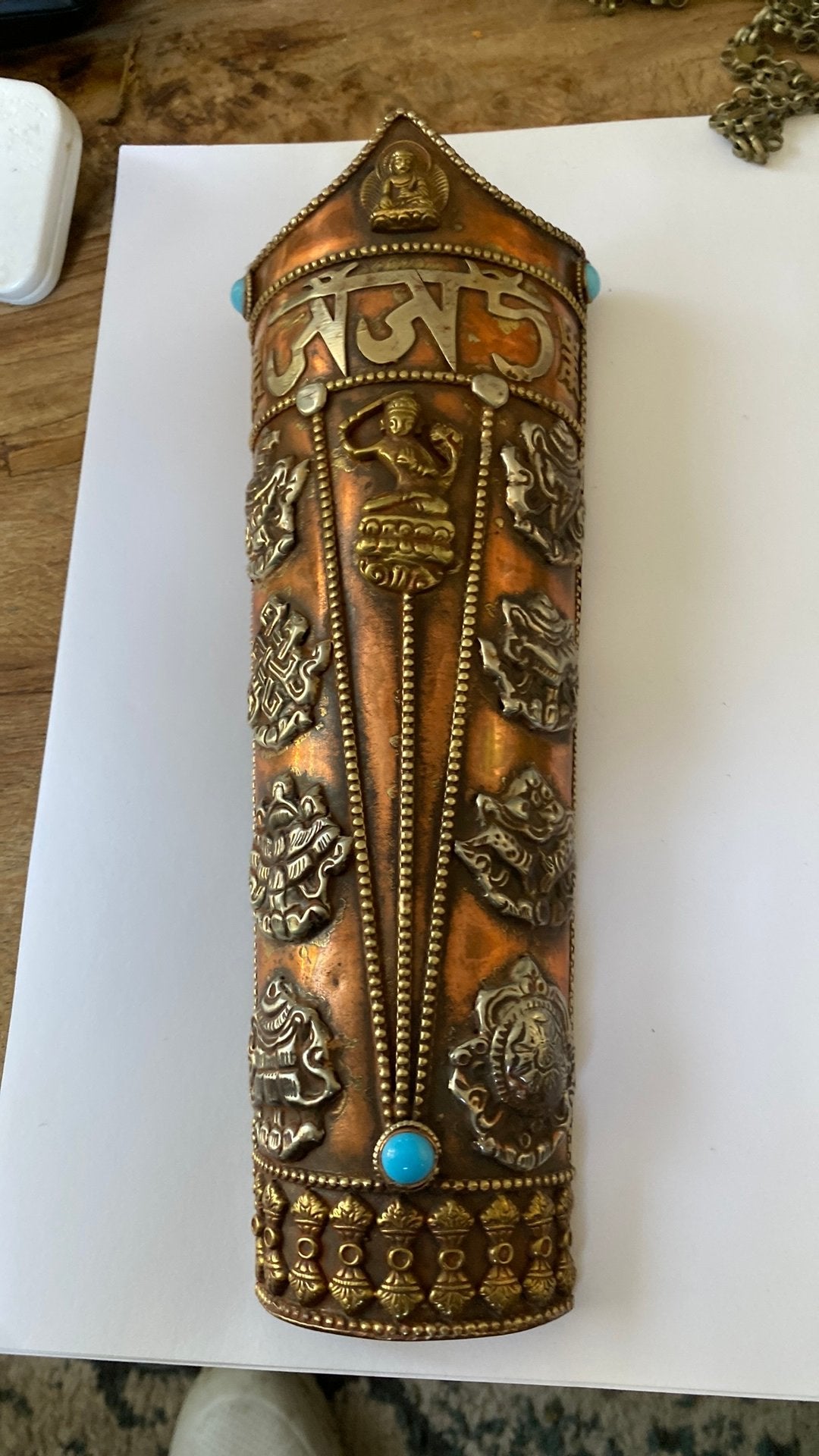 Oosterse  oude vintage wandhanger, Ophalen of Verzenden