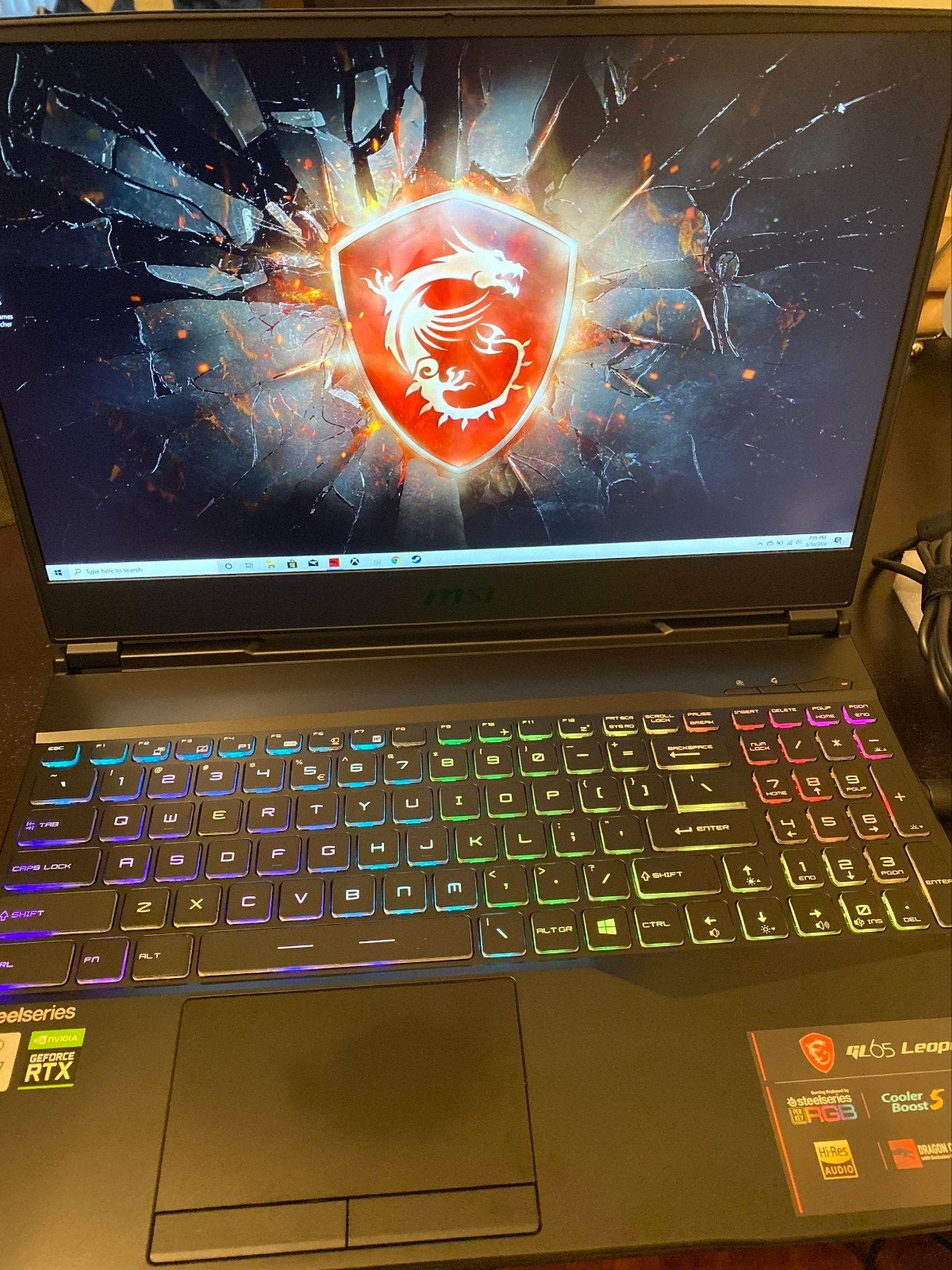MSI Leopard GL65 (i7 / RTX 2070 SUPER / 16GB / 1TB / 144Hz), Met videokaart, Ophalen of Verzenden, Gaming, SSD