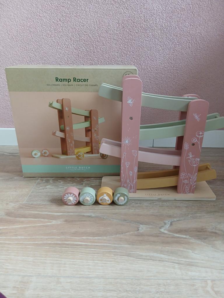 Rollerbaan Little Dutch, Kinderen en Baby's, Speelgoed | Houten speelgoed, Ophalen, Gebruikt