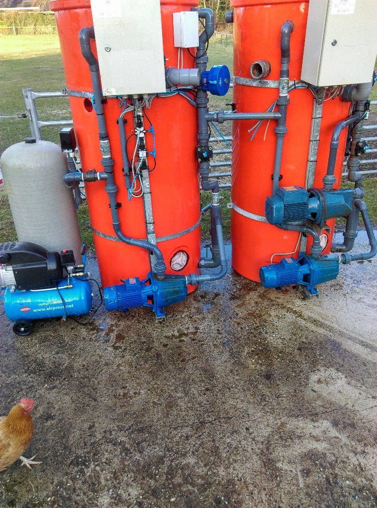 Remon dubbele ontijzeringsinstallatie beregening hydrofoor, Tuin en Terras, Waterpompen, ., Ophalen of Verzenden, Zo goed als nieuw