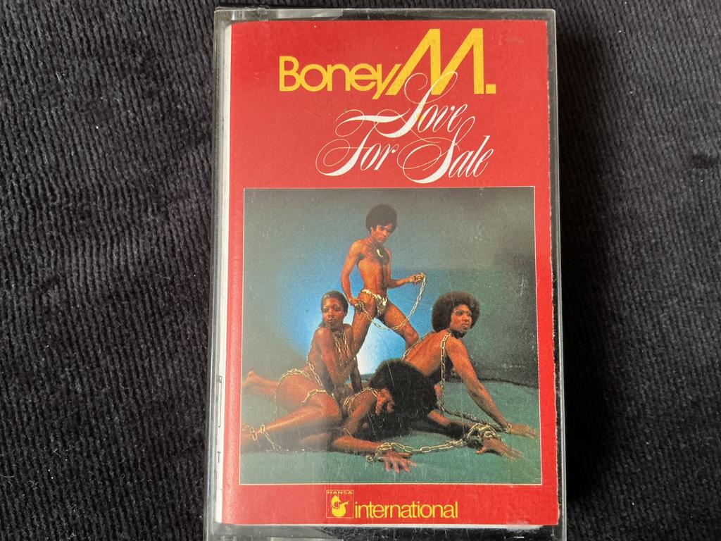 Boney M., Love for Sale cassettebandje (International), Cd's en Dvd's, Cassettebandjes, 1 bandje, Ophalen of Verzenden, Zo goed als nieuw