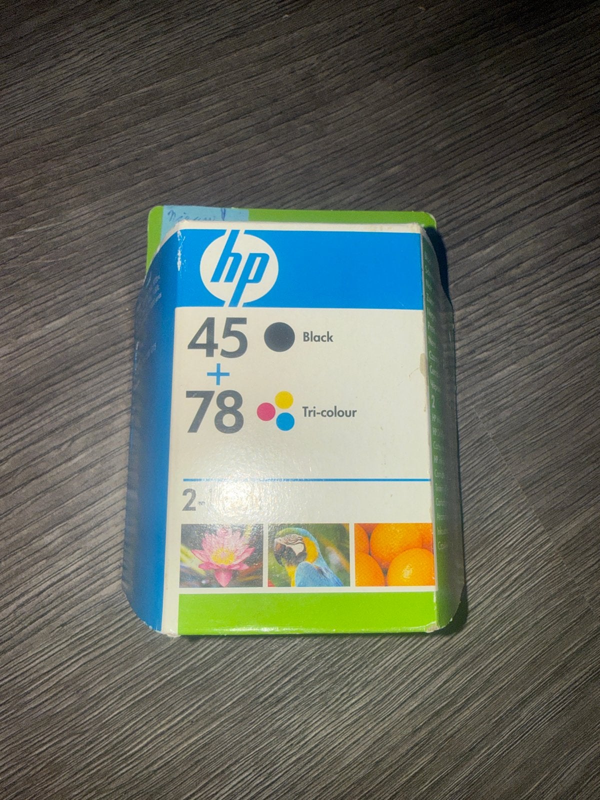 HP 45 + 78 Zwarte en Driekleuren Inktcartridges, Ophalen of Verzenden, Nieuw, Cartridge