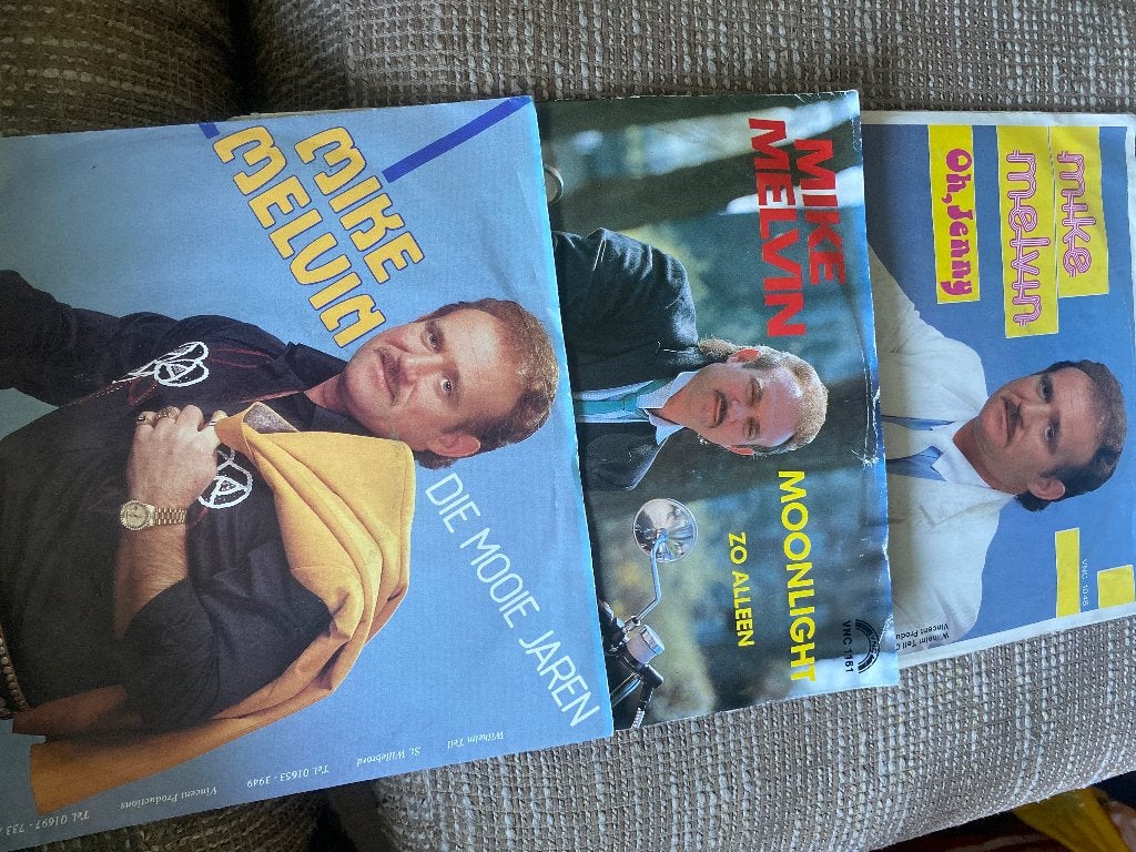 Mike Melvin Singles - Ook los te koop!, Gebruikt, 7 inch, Ophalen of Verzenden, EP