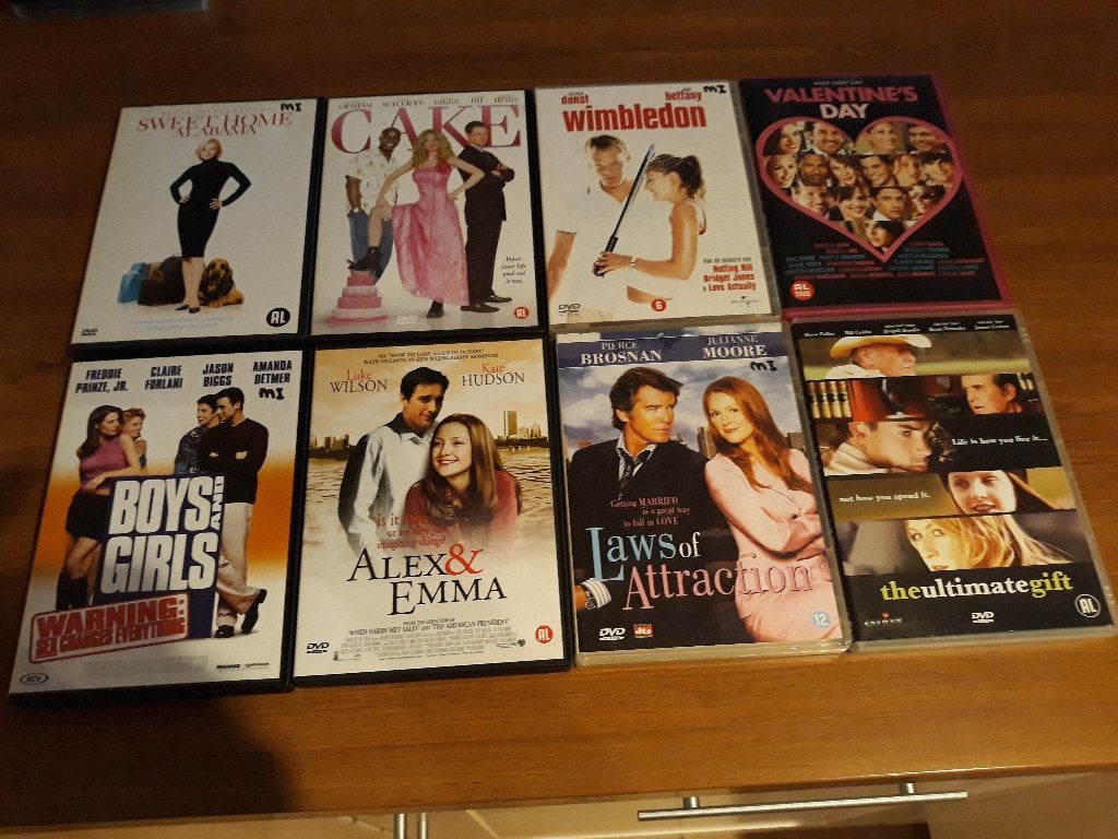 dvd romantisch, Cd's en Dvd's, Alle leeftijden, Ophalen of Verzenden, Zo goed als nieuw