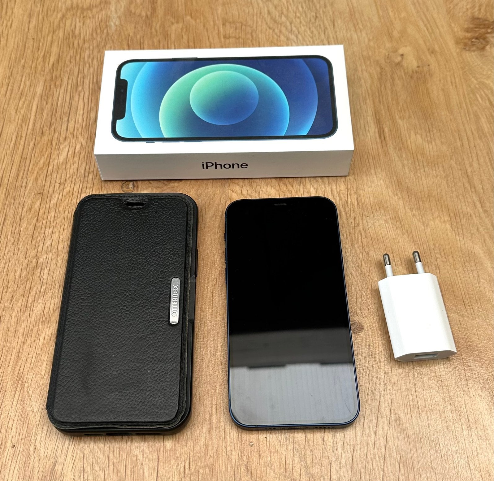 Iphone 12 / blauw., Blauw, Ophalen of Verzenden, Zo goed als nieuw, 76 %